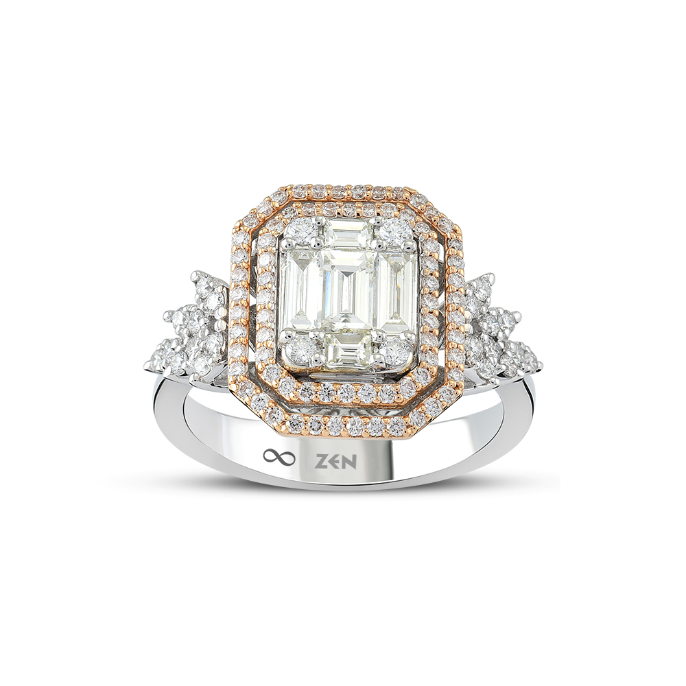 1,06ct Diamond Baguette Ring